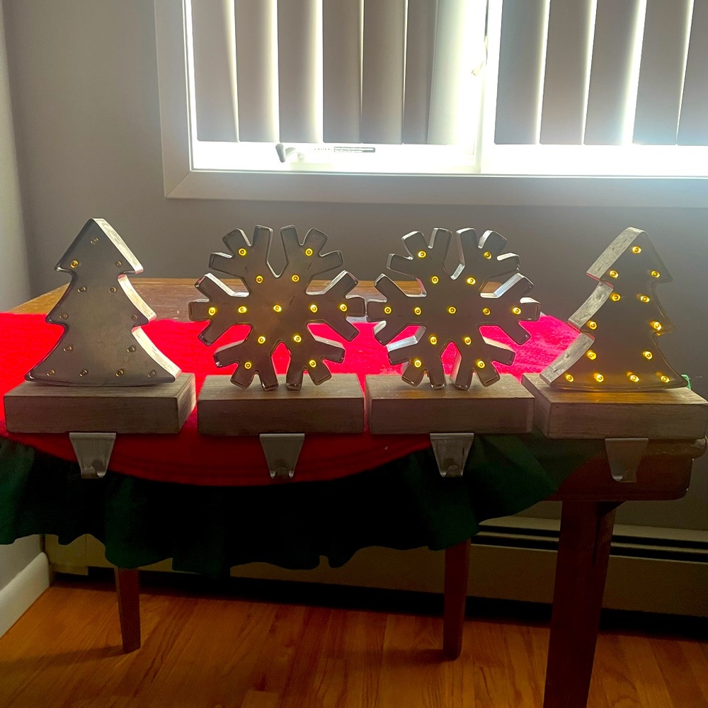 Christmas stocking holders